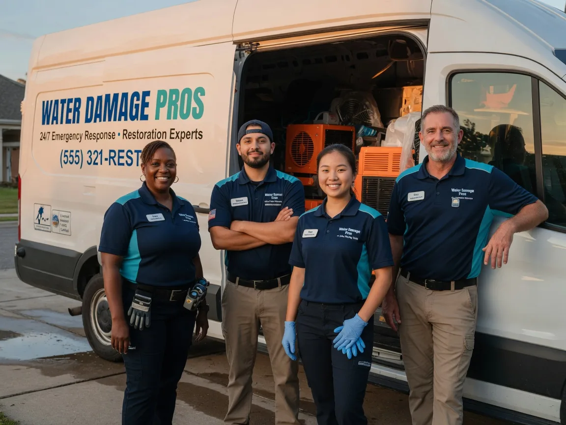 Water Damage Restoration company in Hundred, WV