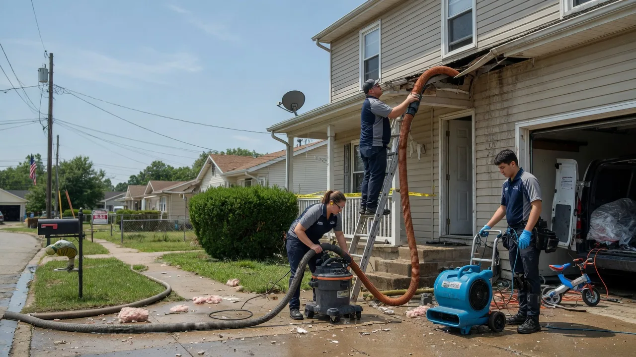 Water Damage Restoration in Hundred, WV near me